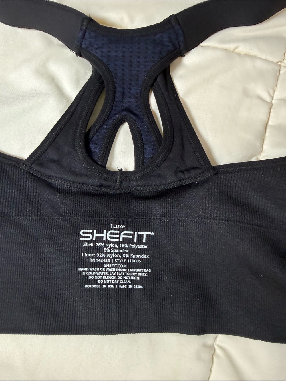 SHEFIT Front-Zip High Impact Support Sports Bra - Picture 7 of 11